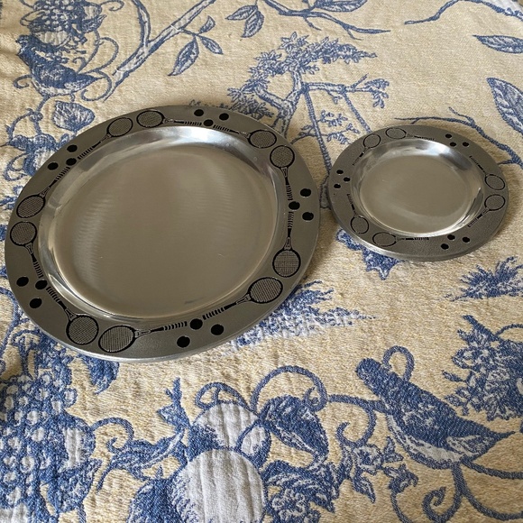 Pewtarex Trophy Plate Dish I Tennis Rim - Picture 9 of 15